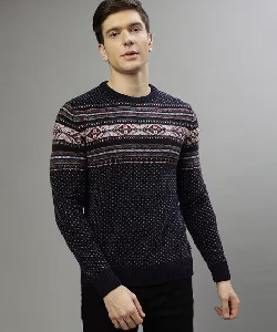 Round neck sweater